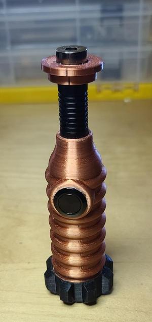 Lightsaber style holder for UV Laser Module
