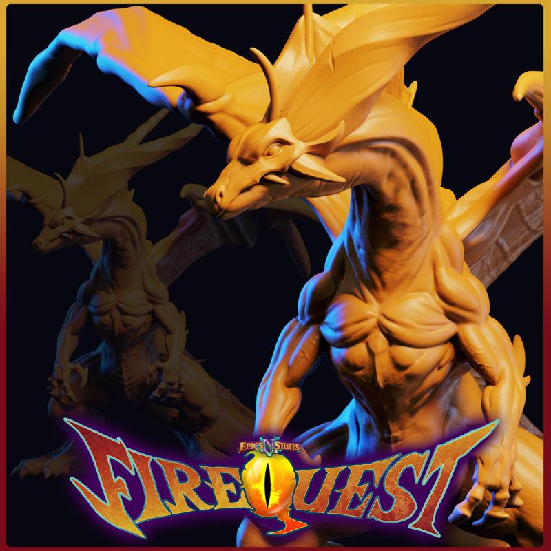 Tarragon, Fire Quest Statue - Pre-Supported