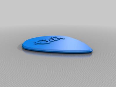 Ozzy Guitar Pick