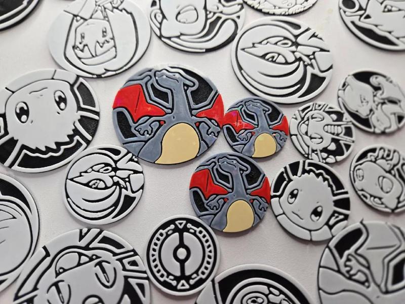 Shiny Charizard Coin (Pokemon TCG Pocket)   