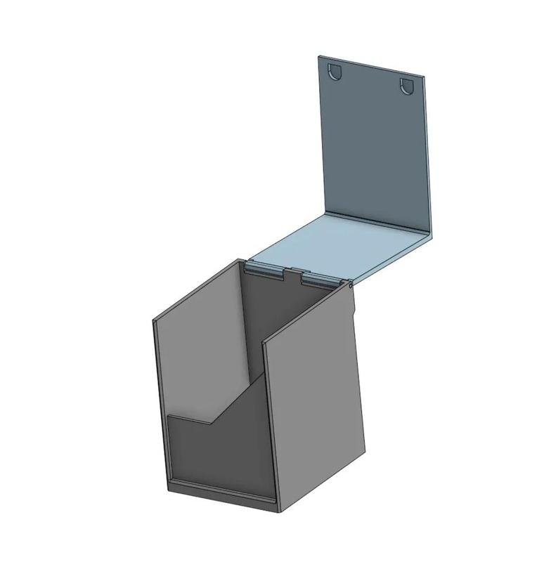 100 Card Ultimate Card Box v4 STEP file   