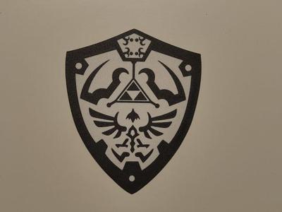 Link Shield Wall Art