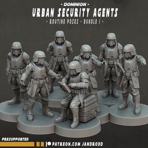 Urban Security Agents - Rutine Poses
