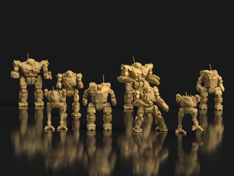 Inner Sphere Urban Lance for Battletech