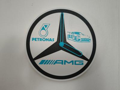 Mercedes AMG Petronas Clock