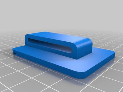 Belt clip for scooter handle bar bag