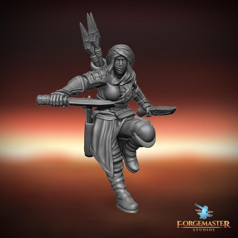 Pikemaiden Elite Dagger Pose 02