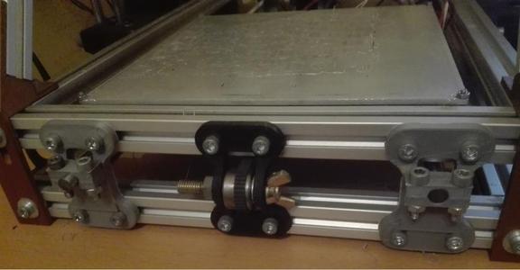 8 mm smooth rod holder for 2020 extrusion ( yaxis)