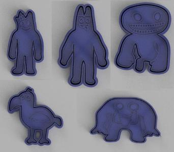 Garden of Banban cookie cutter