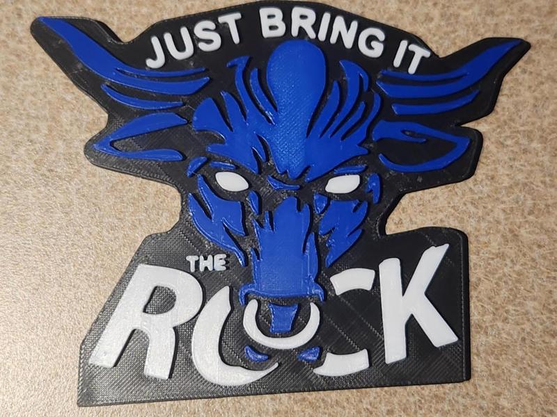 Just Bring It | The Rock | WWE Logo