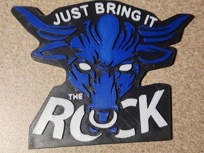 Just Bring It | The Rock | WWE Logo