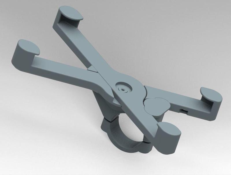 Mobile phone bycicle mount (Xiaomi Redmi Note 4) 154x79x12mm mobile size