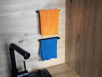 Dish cloth hanger