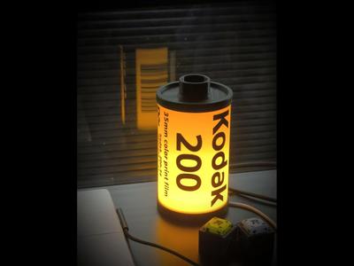 [Kodak] Kodak Film Roll Lamp Kodak 200 Gold Roll Ambient Light 001 LED