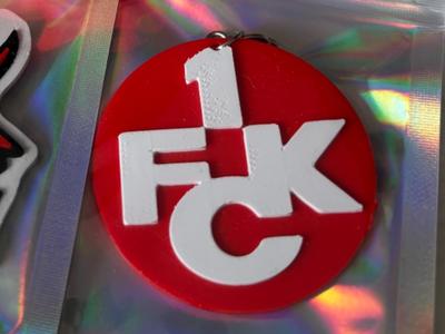 1.FC Kaiserslautern keychain Round