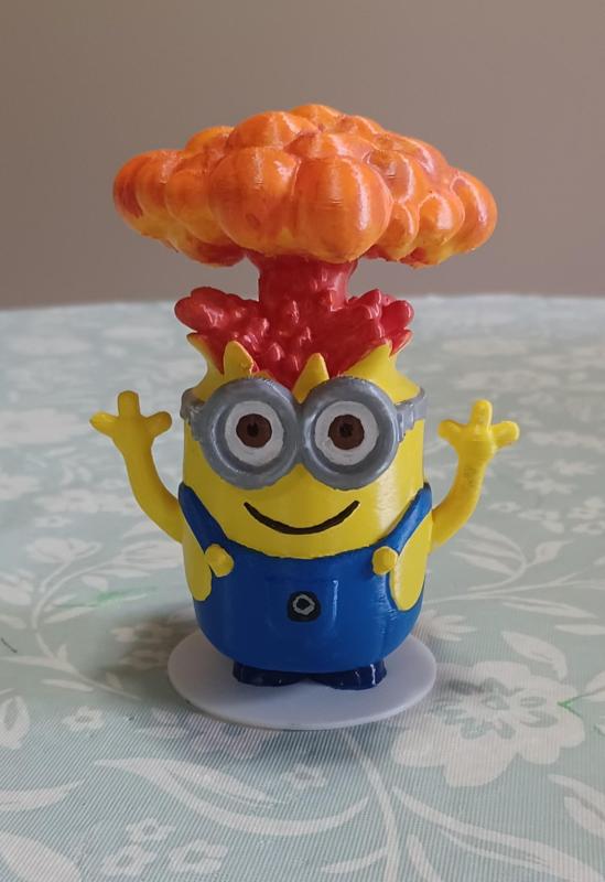 Minion Garbage Pail Kids Adam Bomb Figure
