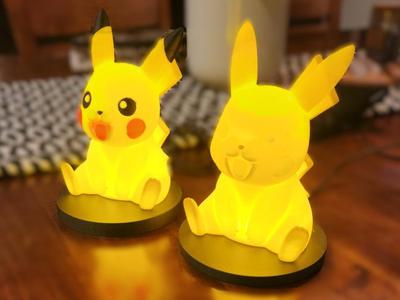 Pikachu led lamp 
