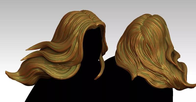 3D Hairstyles for girl V53