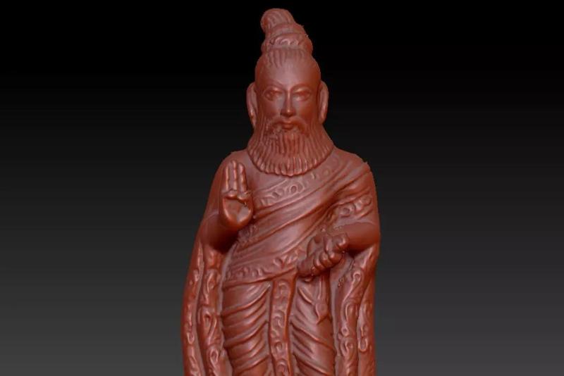 Indian Tamil Ancient Saint THIRUVALLUVAR