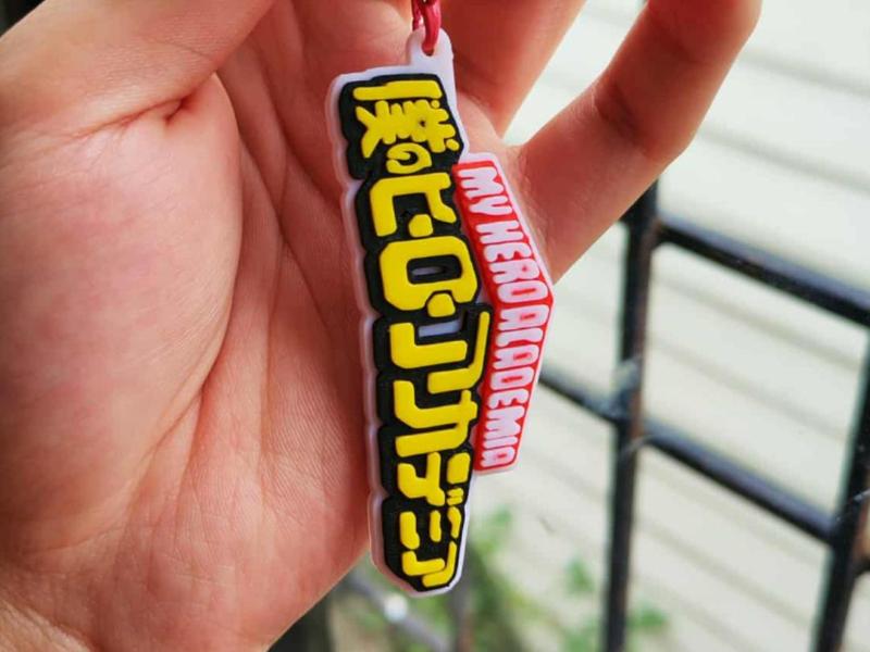 My Hero Academia Anime Keychain