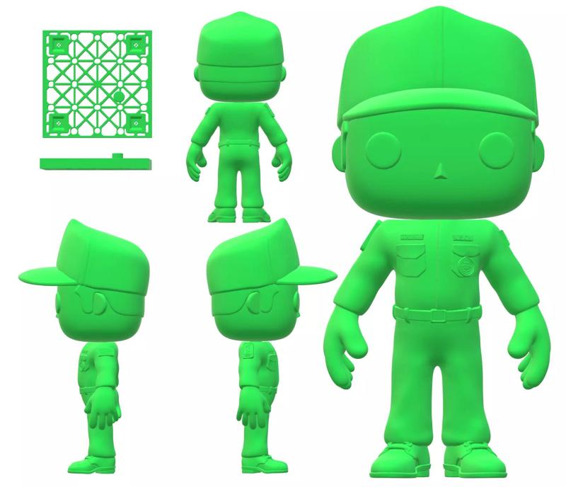 3D Print Model Funko Aliens Gorman Funko Colonial Marine USCM