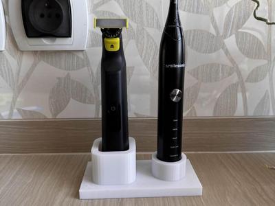 one blade EU and smilesonic toothbrush stand