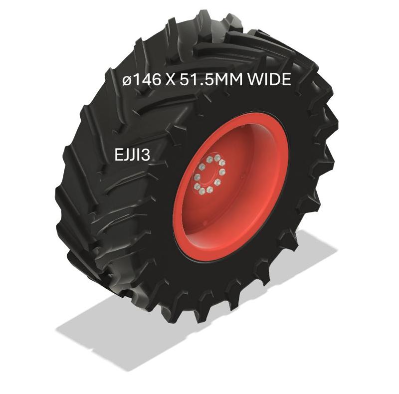 1/14 ø146 X 51.5mm tires tractor