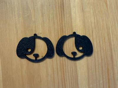 Dog Earrings