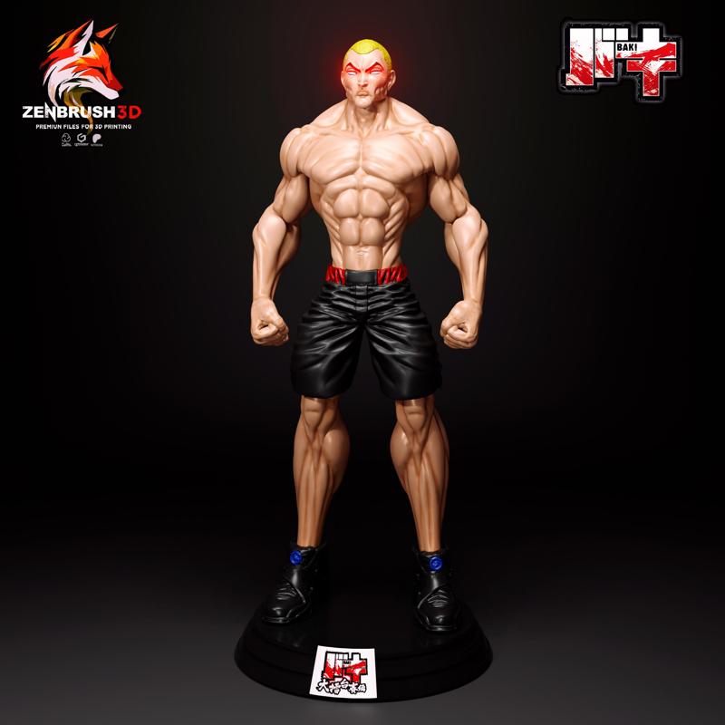 Jack Hanma - Baki 3D PRINTING