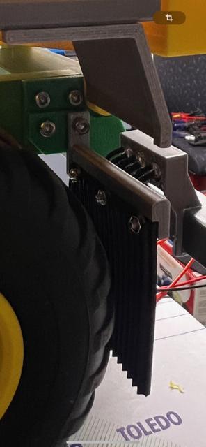 Dirt rubber holder Joskin Tridem