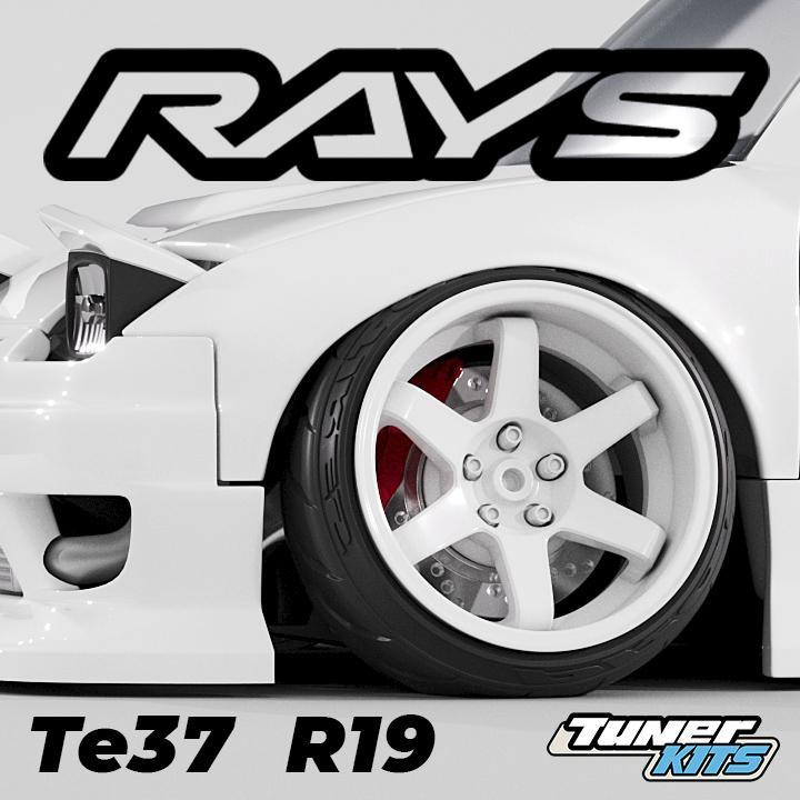 WHEELS Rays TE37 R19 (TOONED)