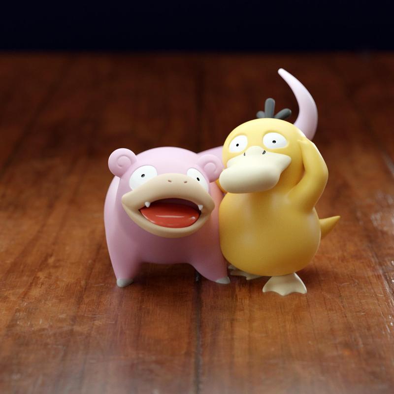 Pokemons - Slowpoke and Psyduck.