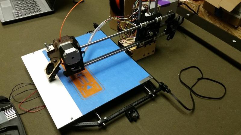 Printrbot Simple X-axis Upgrade 296mmx227mm!