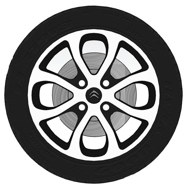 Citroen C3 wheel