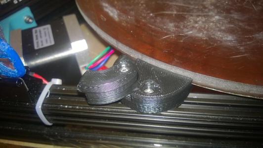 Kossel Bed Clamp with Swinging Arm