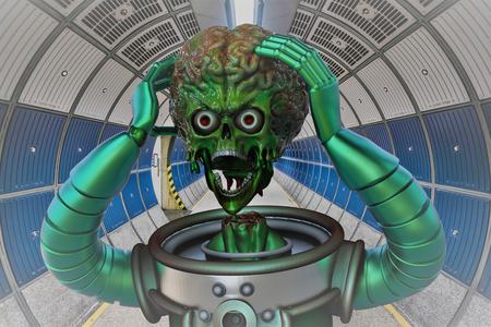 Mars Attacks Alien