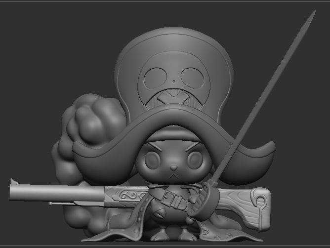 TONY TONY Chopper Pirate King One Piece figure