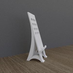 Tabletop cell phone or tablet holder