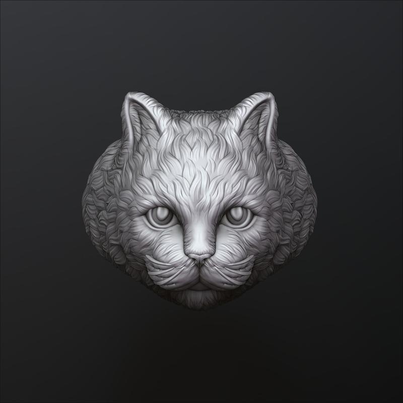 Cat Ring 3D print model