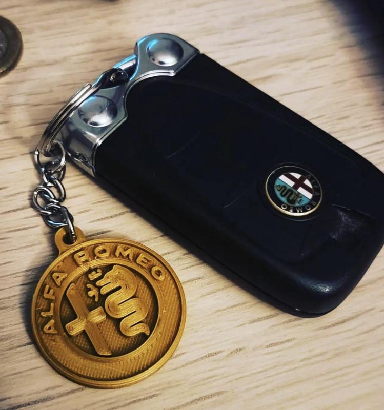 ALFA ROMEO KEYCHAIN