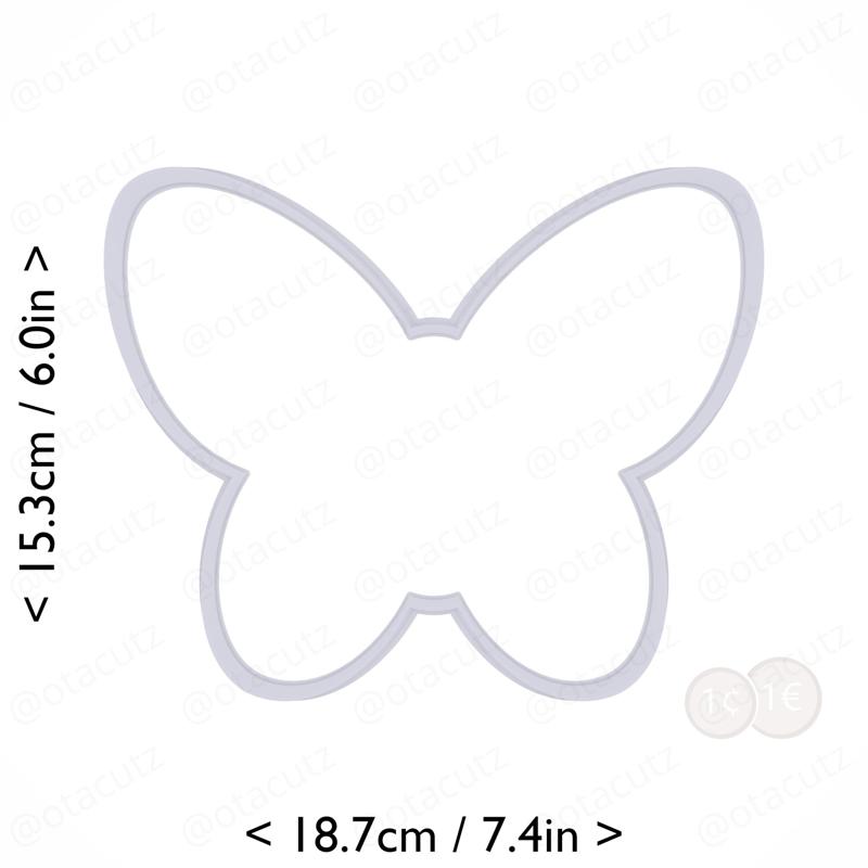 Butterfly Cookie Cutter 7in / 17.8cm
