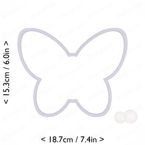 Butterfly Cookie Cutter 7in / 17.8cm