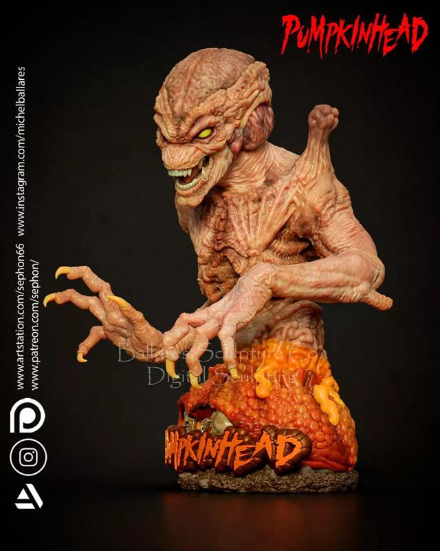 PUMPKINHEAD BUST BY CREATIVE GEEK MB