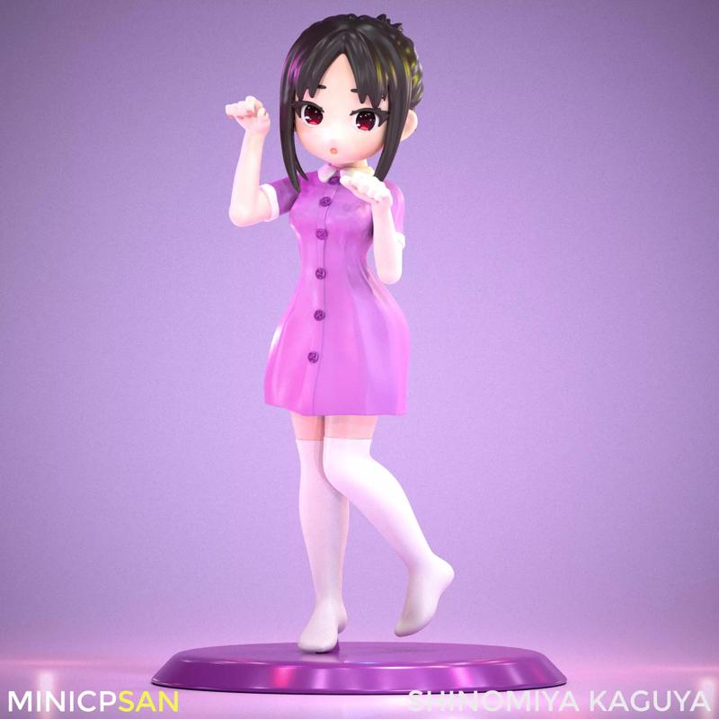 Shinomiya Kaguya - Cute Little Cat Pose - Love Is War