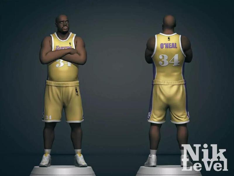 Shaquille O Neal 3D Printable 2
