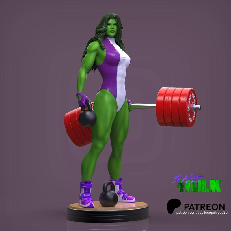SHE HULK STL FILE