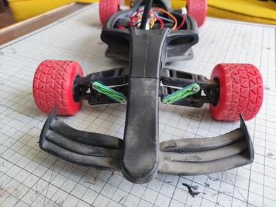 OpenRC F1 spoiler and front update.