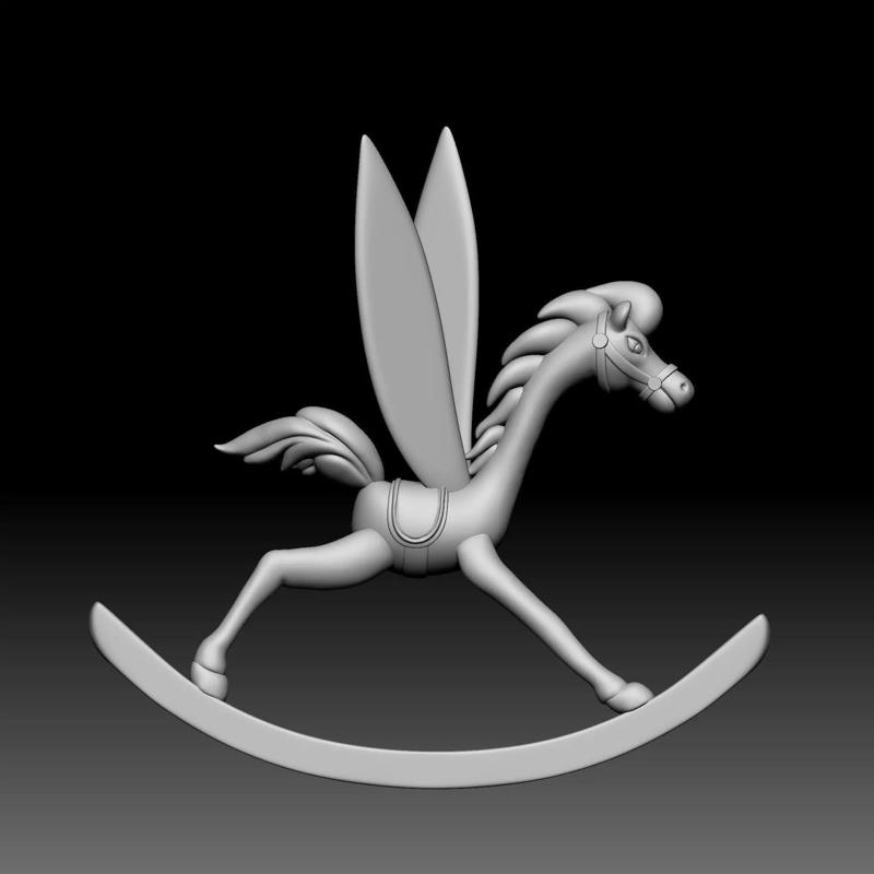 Rocking Horse Fly - Alice in Wonderland - 010