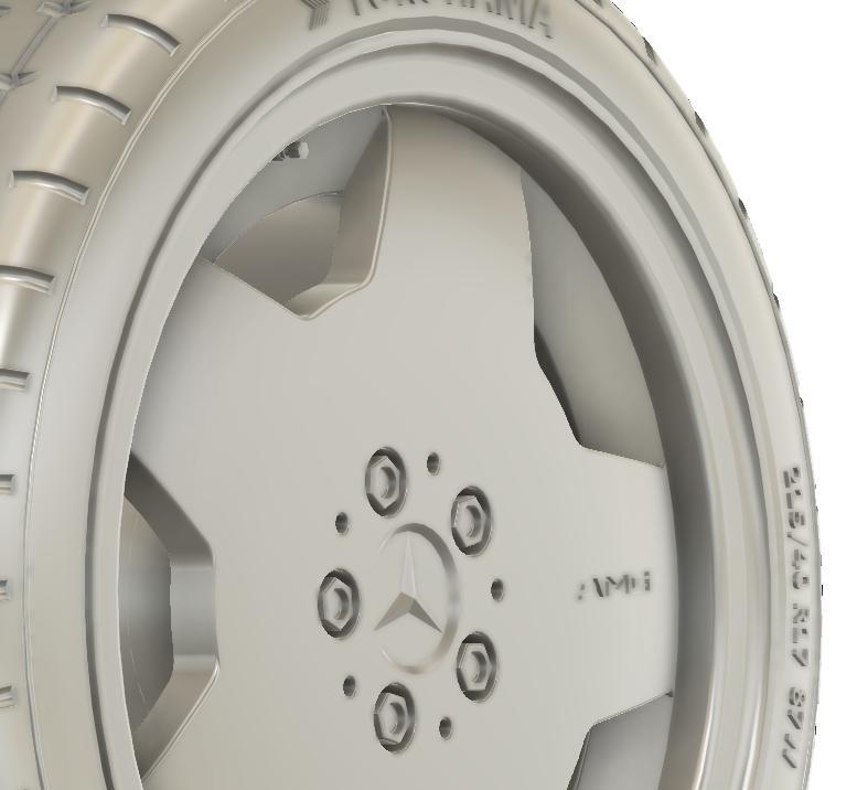 1/24 17x8 AMG Aero 1 wheels