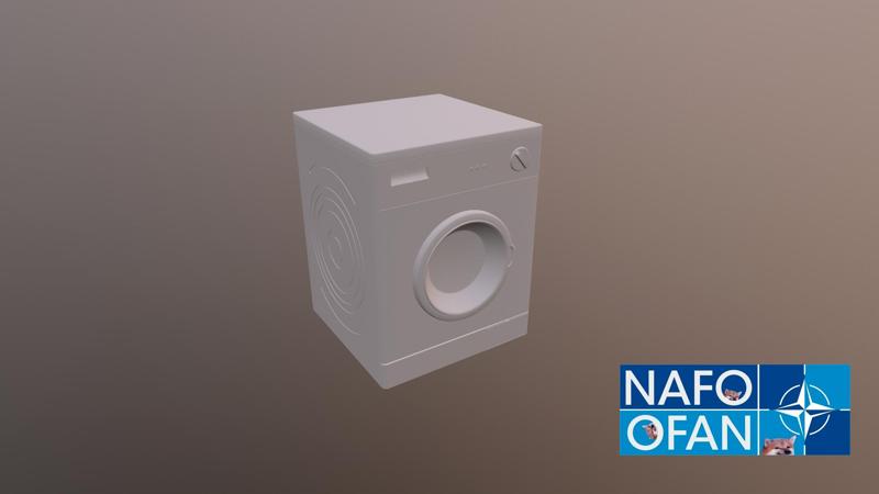 Russian Wet Dream: Ukrainian Washing Machine "Ukraine Support Edition"